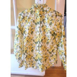 Beautiful, Never Been Worn Floral J.Crew Button Down